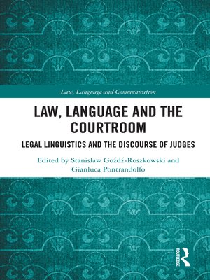 cover image of Law, Language and the Courtroom